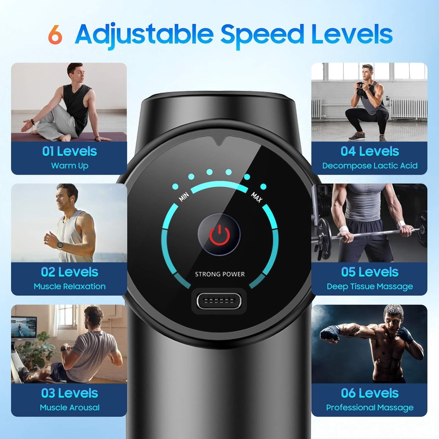 Neue Tiefengewebe-Massagepisto – Health Wellness And Fitness Bewertung und Preis
